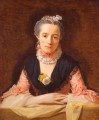 Lady dans une robe en soie rose Allan Ramsay portraiture classicisme